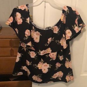 Off the shoulder blouse